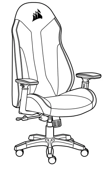 CORSAIR TC60 TC70 Gaming Chair - Sit back and relax