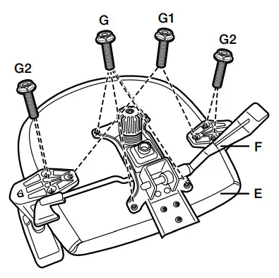 CORSAIR TC60 TC70 Gaming Chair - included G1