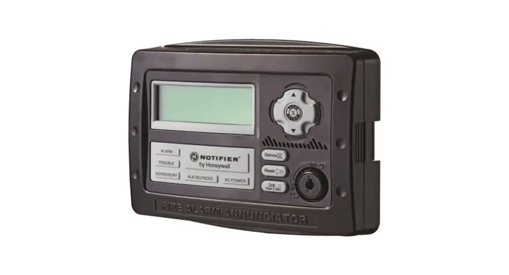 Notifier N-ann-80c 80 Character Lcd Fire Alarm Indicator Owner's Manual