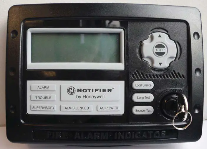 NOTIFIER N ANN 80C 80 Character LCD Fire Alarm Indicator