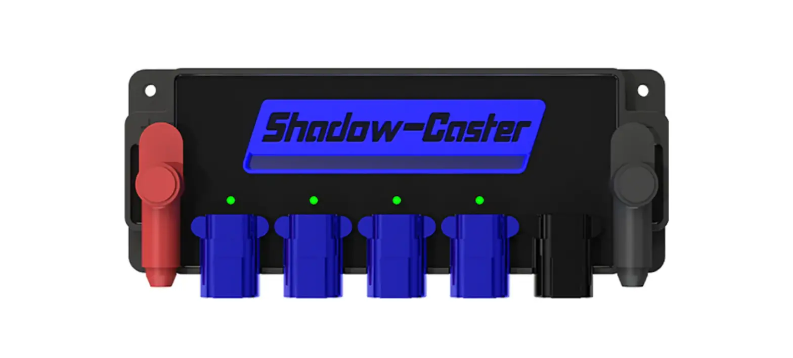 Shadow-caster Scm-pd4ch 4 Position Power Control Box Installation Guide Shadow-caster Scm-pd4ch 4 Position Power Control Box Installation Guide
