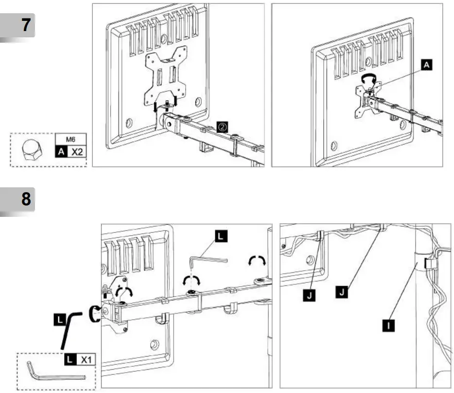 gembird MA DF2 01 Adjustable Desk 2 Display Mounting Arm - Figure 5