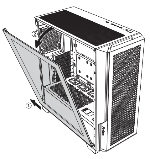 Antec P20C Mid-Tower E-ATX Gaming Case - fig 2