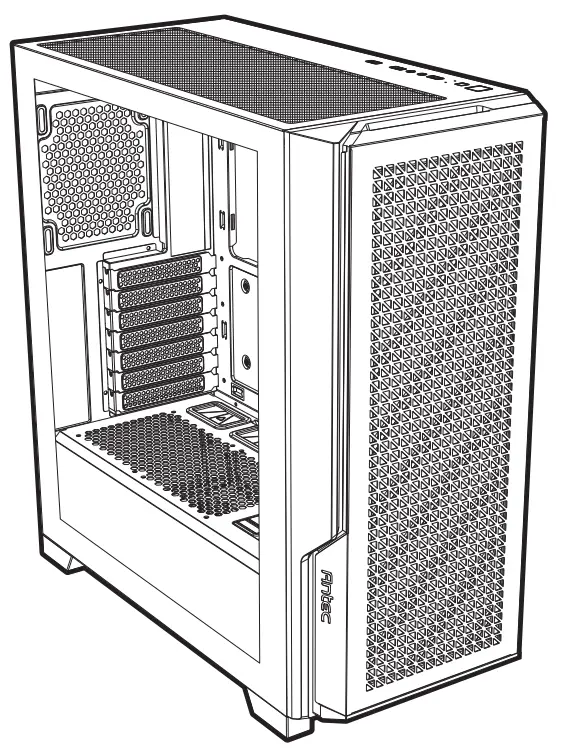 Antec P20C Mid-Tower E-ATX Gaming Case