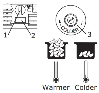 ADJUSTING ICE HARVEST