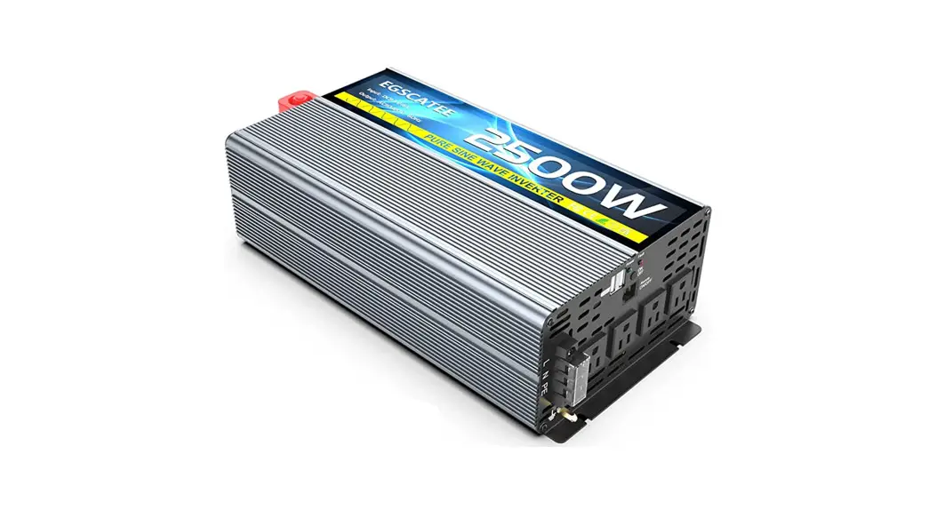 Egscatee 2500w Pure Sine Wave Power Inverter User Guide