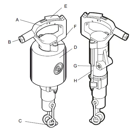 Chicago-Pneumatic-CP-0009-Rock-Drill-Rotary-Hammer-2