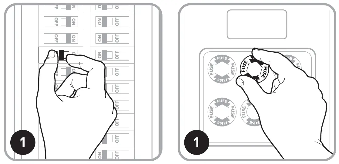 resideo ZW4008 Smart Switch installation 1