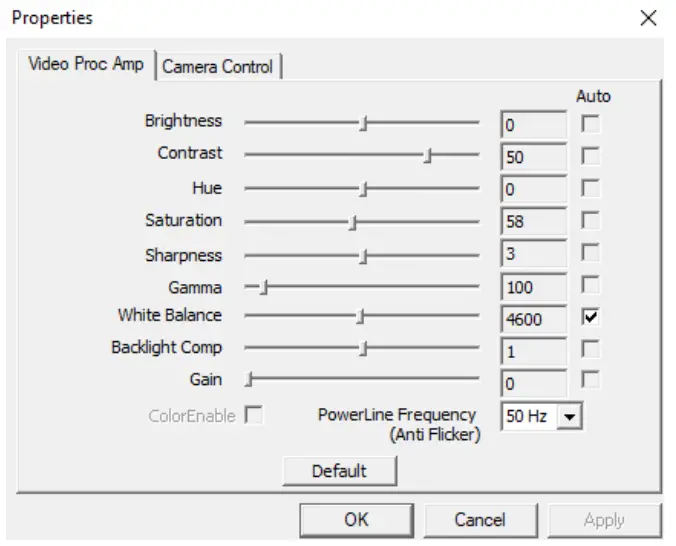 ArduCam UB0235 1MP JXH62 Low Distortion USB 2.0 Camera Module - Camera Control