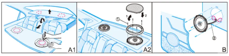 Pioneer Car Speaker- Install