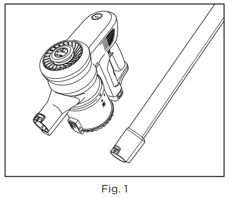 Simplicity S65S Lightweight Stick Vacuum -- ATTACHMENT1