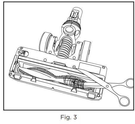 Simplicity S65S Lightweight Stick Vacuum -- Brushroll3