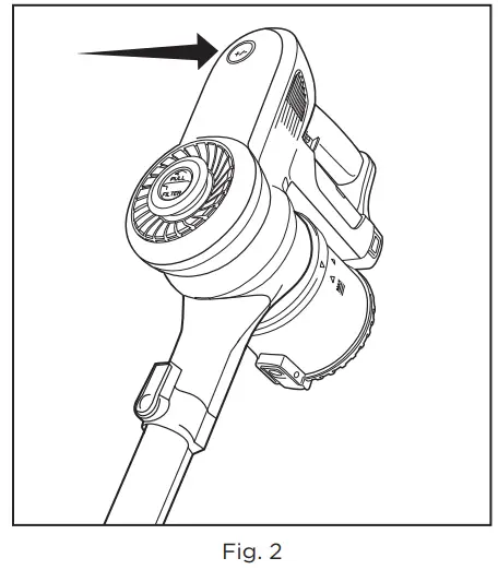 Simplicity S65S Lightweight Stick Vacuum -- OPERATING THE2