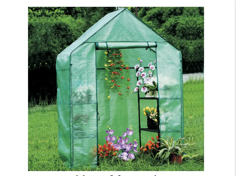 Electrovision Walk-in Greenhouse Gh370 User Manual