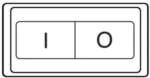 BOGEN X300 Black Max Amplifier-- Power Switch