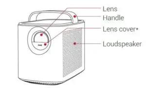 Front View of Nebula Mars II Pro