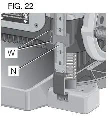 DEWALT DW735 Portable Thickness Planer - Fig 22