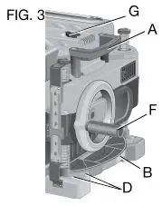 DEWALT DW735 Portable Thickness Planer - Fig 3