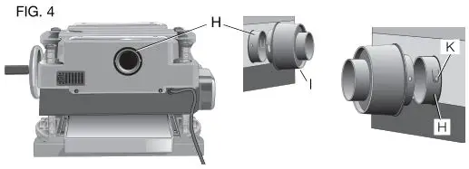 DEWALT DW735 Portable Thickness Planer - Fig 4