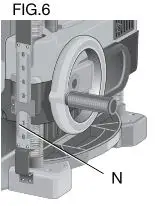 DEWALT DW735 Portable Thickness Planer - Fig 6