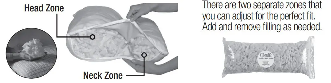 TRISTAR 210604 Perfect Neck Pillow - It’s So Easy to Create the Perfect, Custom-Fit Pillow