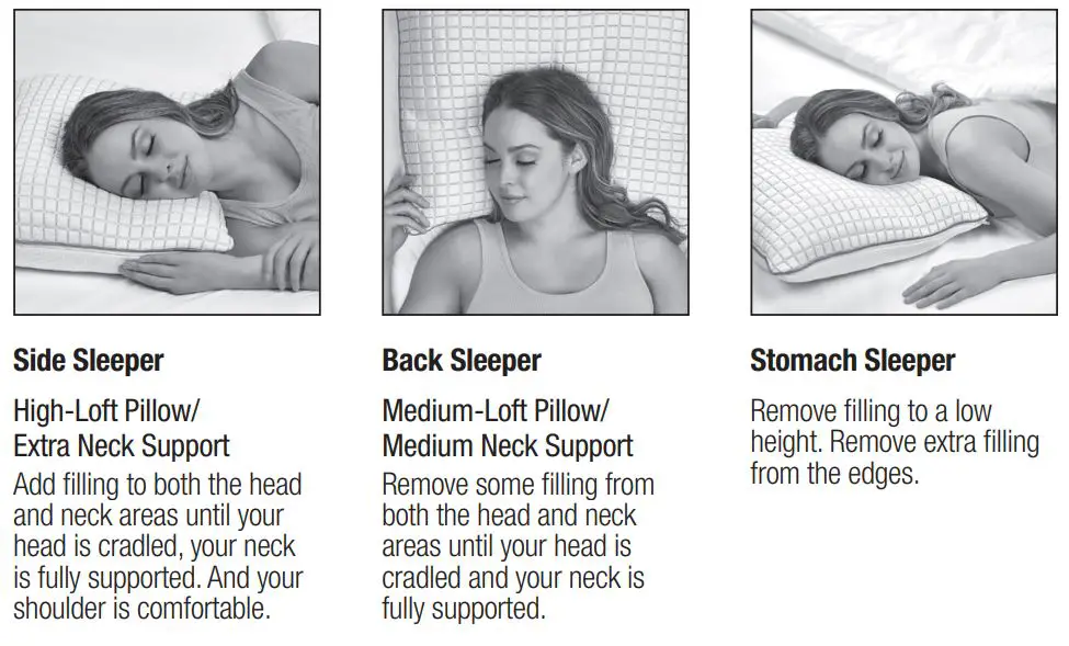 TRISTAR 210604 Perfect Neck Pillow - Sleep Position