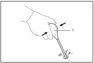 makita DHP487 Cordless Hammer Driver Drill-Blow-out bulb