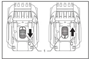 makita DHP487 Cordless Hammer Driver Drill-Speed change