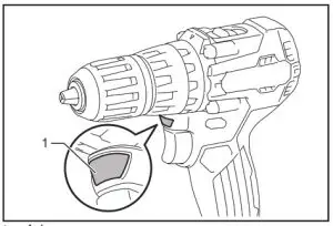 makita DHP487 Cordless Hammer Driver Drill-front lamp