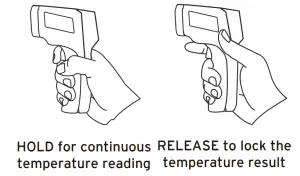 ETEKCITY Lasergrip 1022D Infrared Thermometer - figure 3