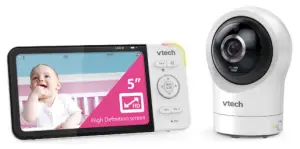 vtech RM5764HD 5-Inch Smart Wi-Fi 1080P Pan and Tilt Monitor
