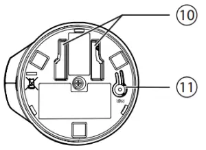 vtech RM5764HD 5-Inch Smart Wi-Fi 1080P Pan and Tilt Monitor - Baby unit overview 1