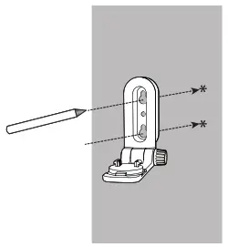 vtech RM5764HD 5-Inch Smart Wi-Fi 1080P Pan and Tilt Monitor -mount the baby unit