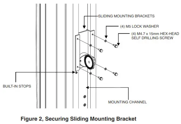 APOGEE ALA-C1 Acoustic Line Array Loudspeaker System - Mounting Instructions 2