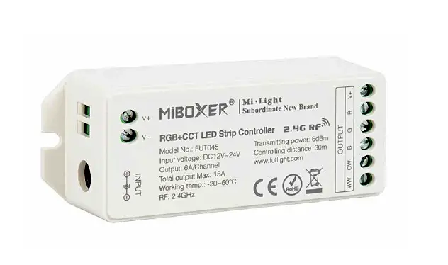 Super Bright Leds Rgbcct6-mz Rgb+cct Controller Module User Manual Super Bright Leds Rgbcct6-mz Rgb+cct Controller Module User Manual