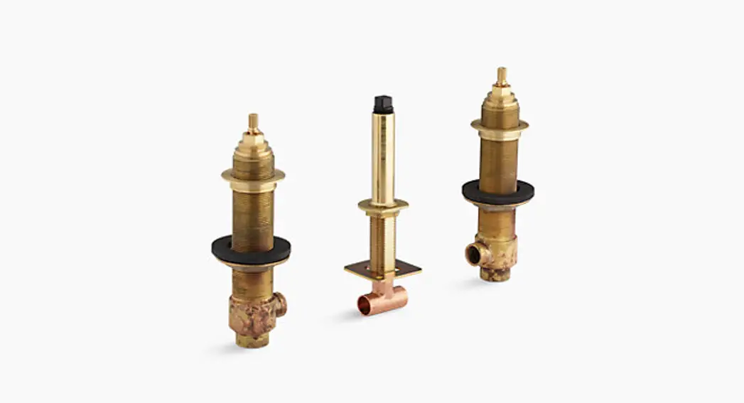 Kohler K-301 3/4 Inch High-flow Deck/rim Mount Bath Valve Installation Guide