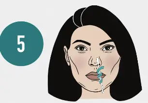 ECL COVID 19 At Home Collection Kit - swab in a circular