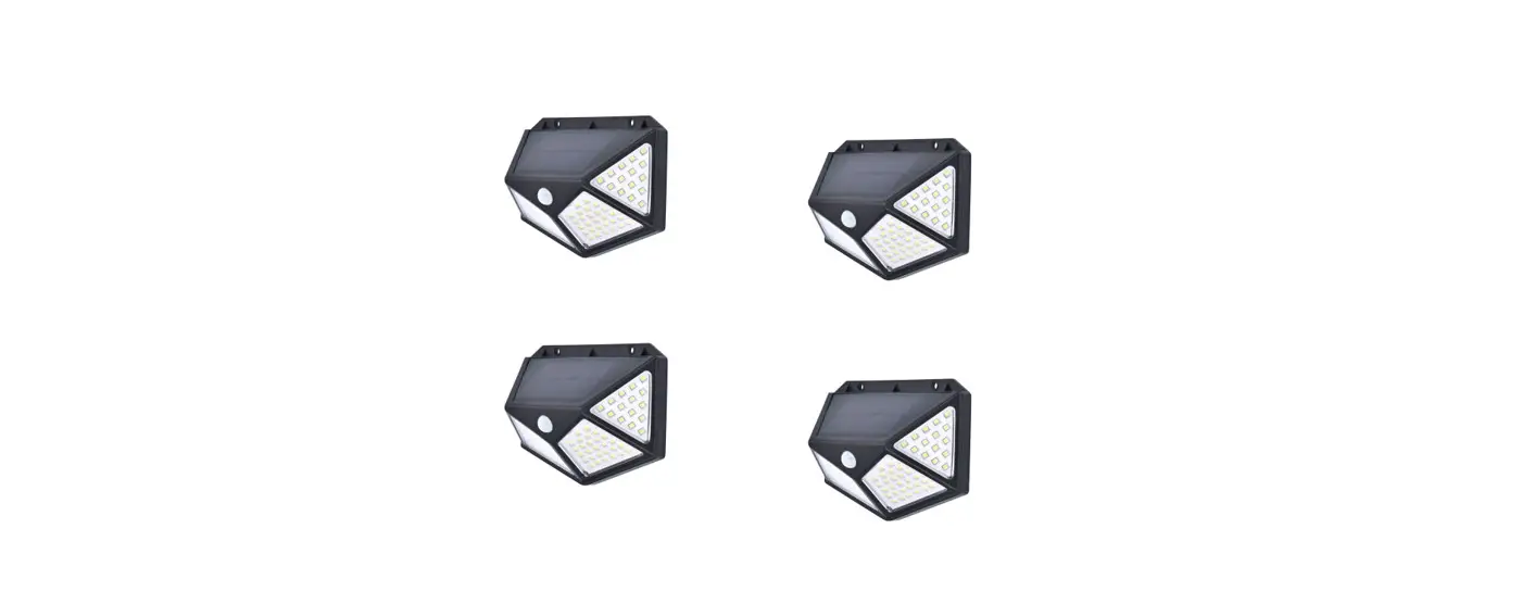 Utilitech 6940901330 4ct Motion Activated Linkable Solar Wall Lights Installation Guide