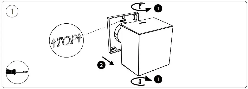 PHILIPS 17303 Macaw LED Wall Light User Manual - Installation