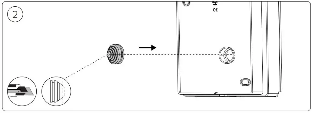 PHILIPS 17303 Macaw LED Wall Light User Manual - Installation 2