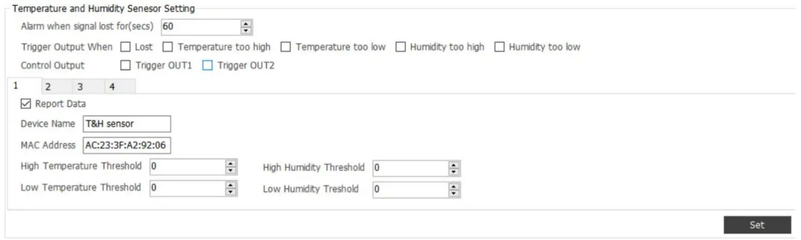 meitrack AST401 AST402 Bluetooth Temperature and Humidity Sensor -fig2