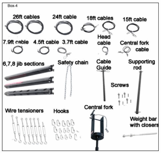 PROAIM P W5P FLT 32ft Flight Package - BOX 4