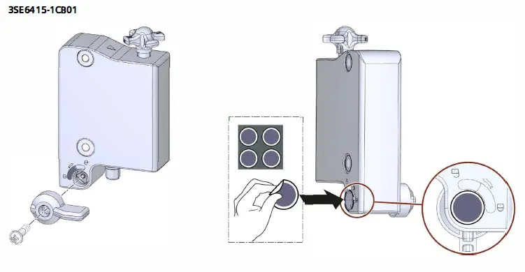 SIEMENS Sirius 3SE5 RFID Safety Switch with Tumbler fig 4