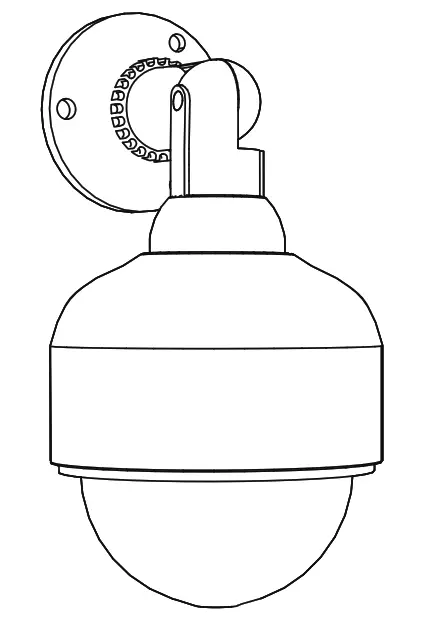 WALI Security Dummy Camera DOW-1 - Camera