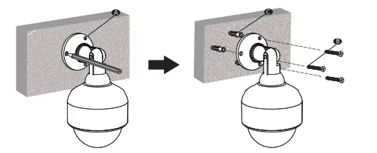 WALI Security Dummy Camera DOW-1 - OptionB