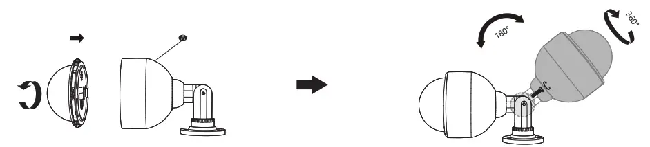 WALI Security Dummy Camera DOW-1 - Step 2