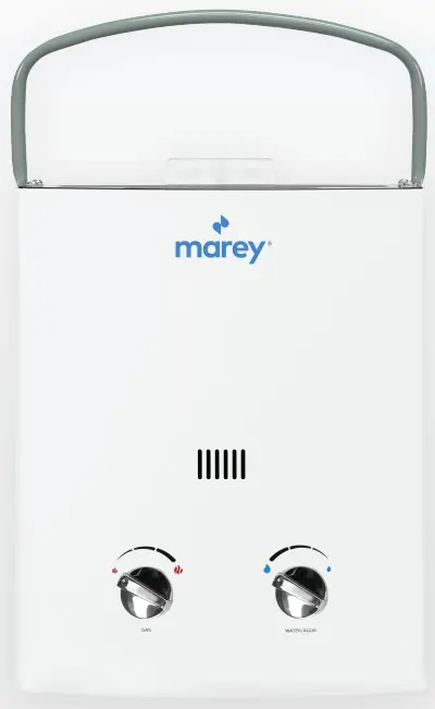 marey GA5PORT Portable Gas Tankless Water Heater