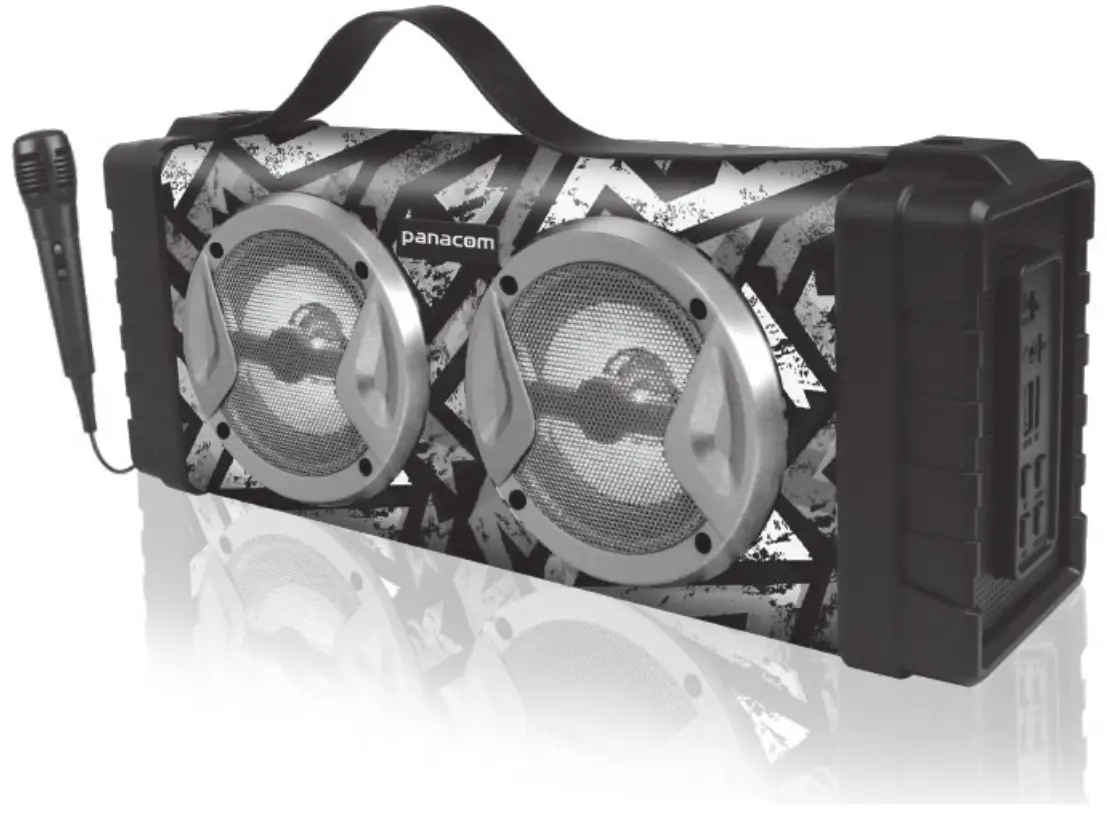 panacom Rechargeable Speaker SP-3068CM - speaker