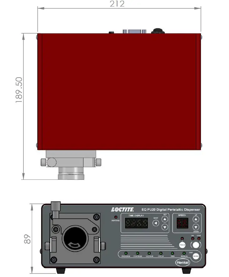 LOCTITE 2265279 EQ PU20 Digital Peristaltic Dispenser fig3