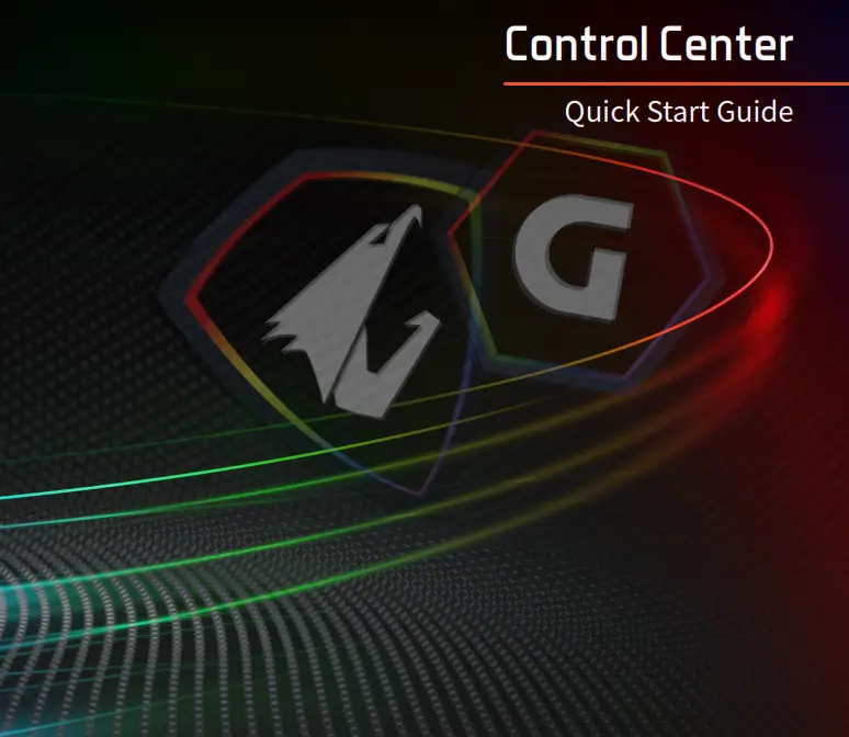 GIGABYTE Control Center - cONTROL